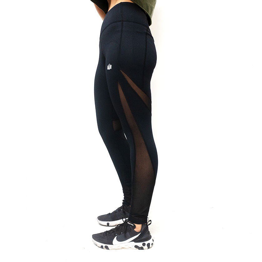 BLACK TO BLUE FADE, by solomaskx Leggings for Sale by solomaskx